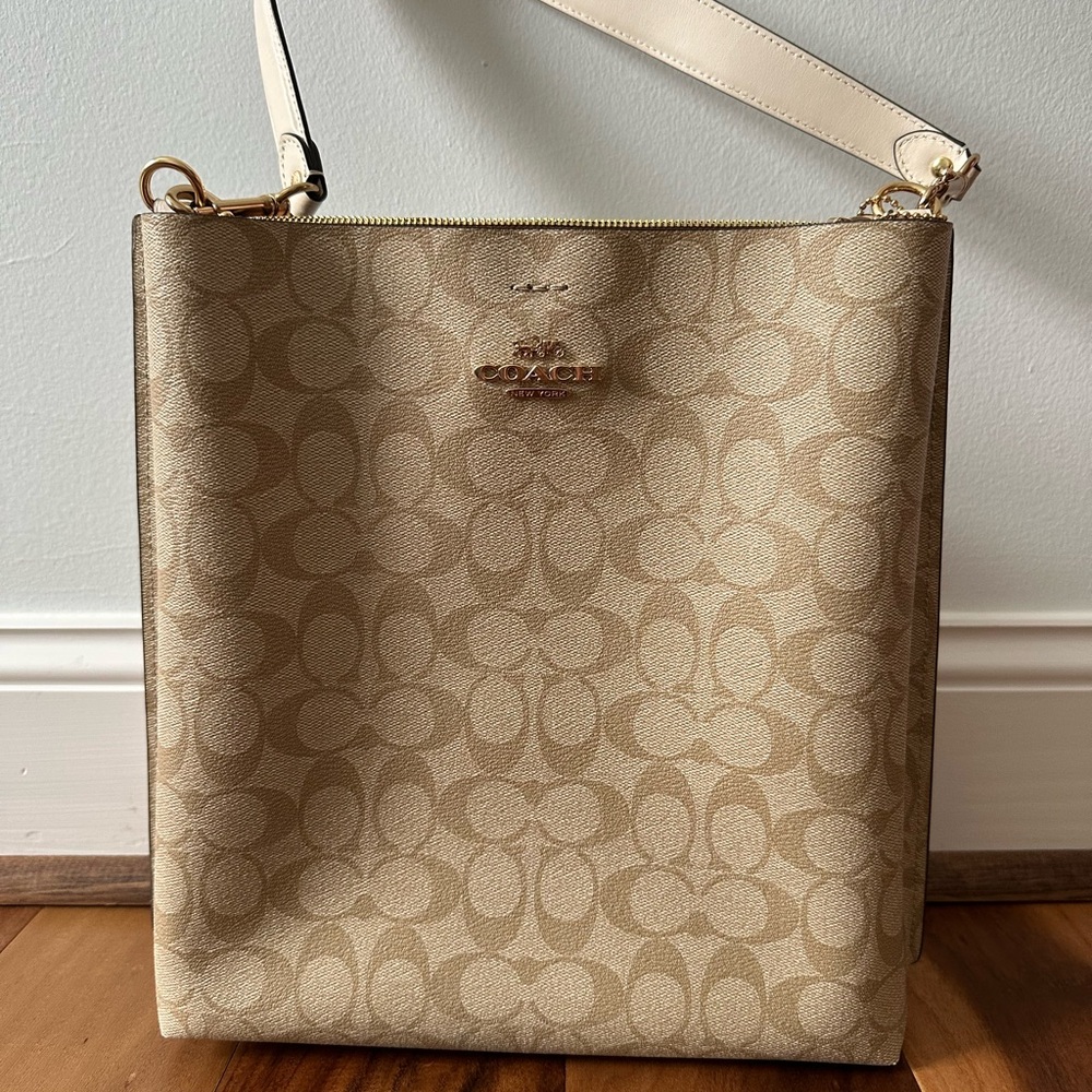 Coach Tan Signature Bag